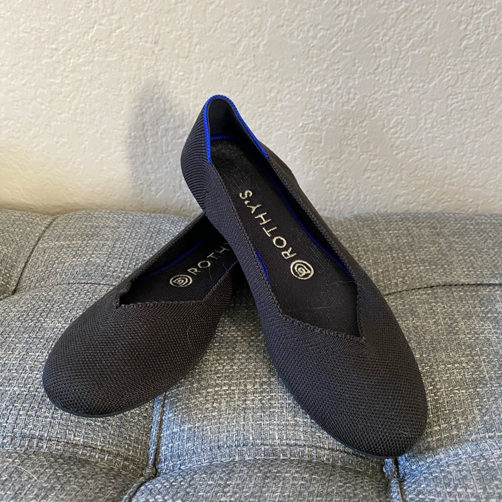 Rothy’s Black flat - size 7.5